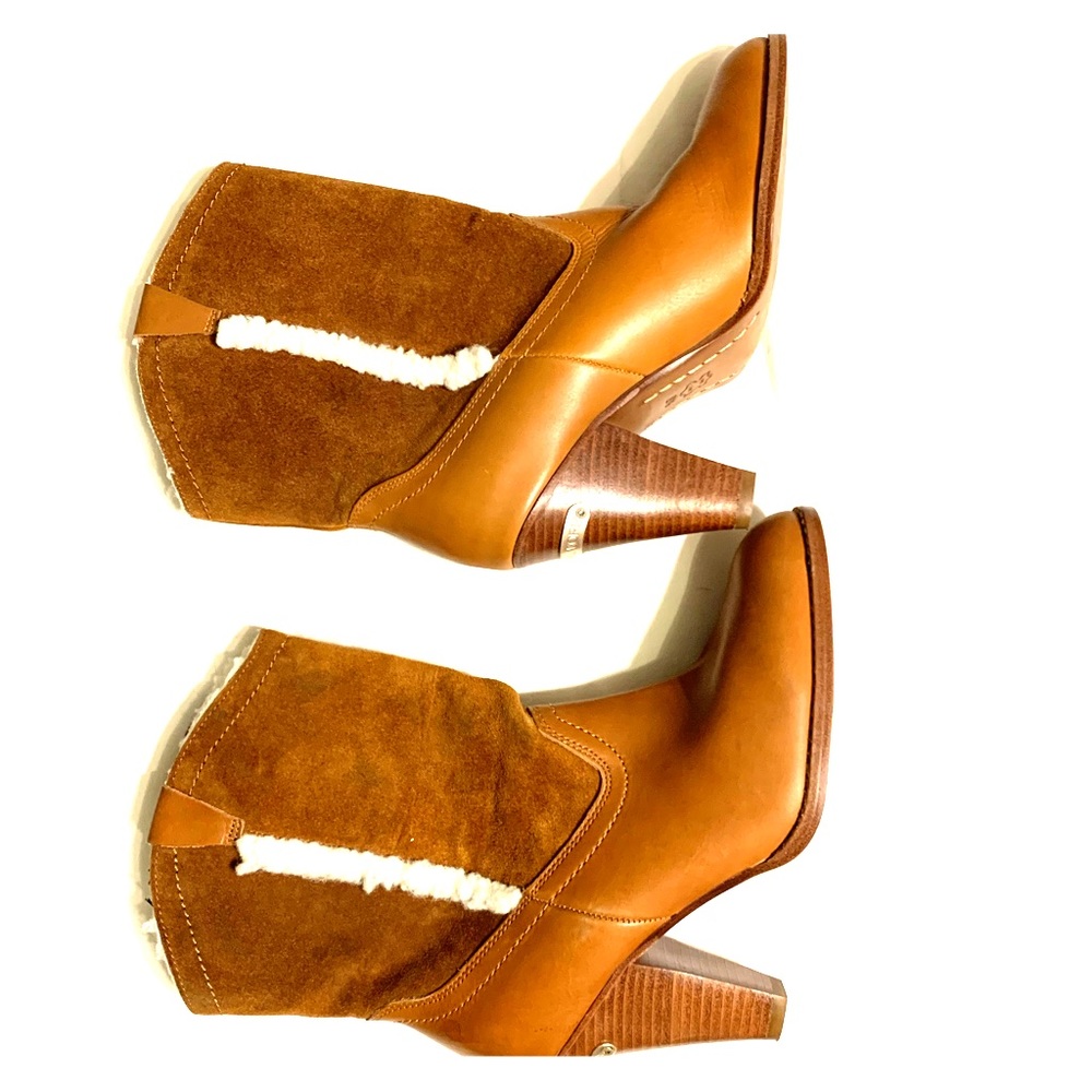 Michael Kors Leather Boots Size 6 1/2